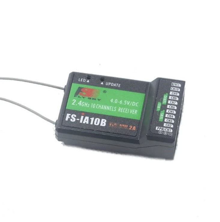 थंबनेल: Flysky FS-i6S 2.4GHz 10CH AFHDS 2A RC Transmitter With FS-iA10B 10CH Receiver