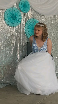 Madea's gown and crown