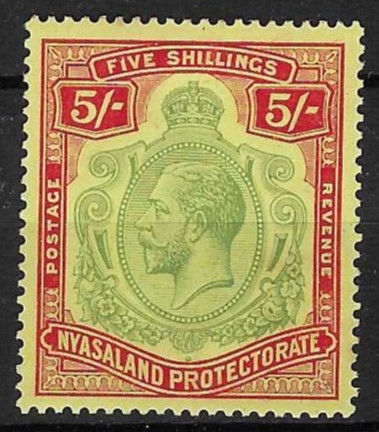 Nyasaland 1921-33