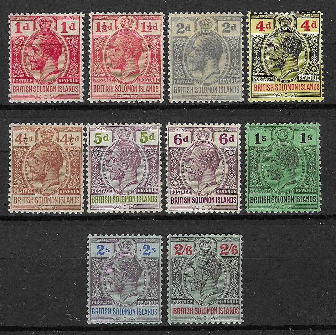 Solomon Islands 1922-31
