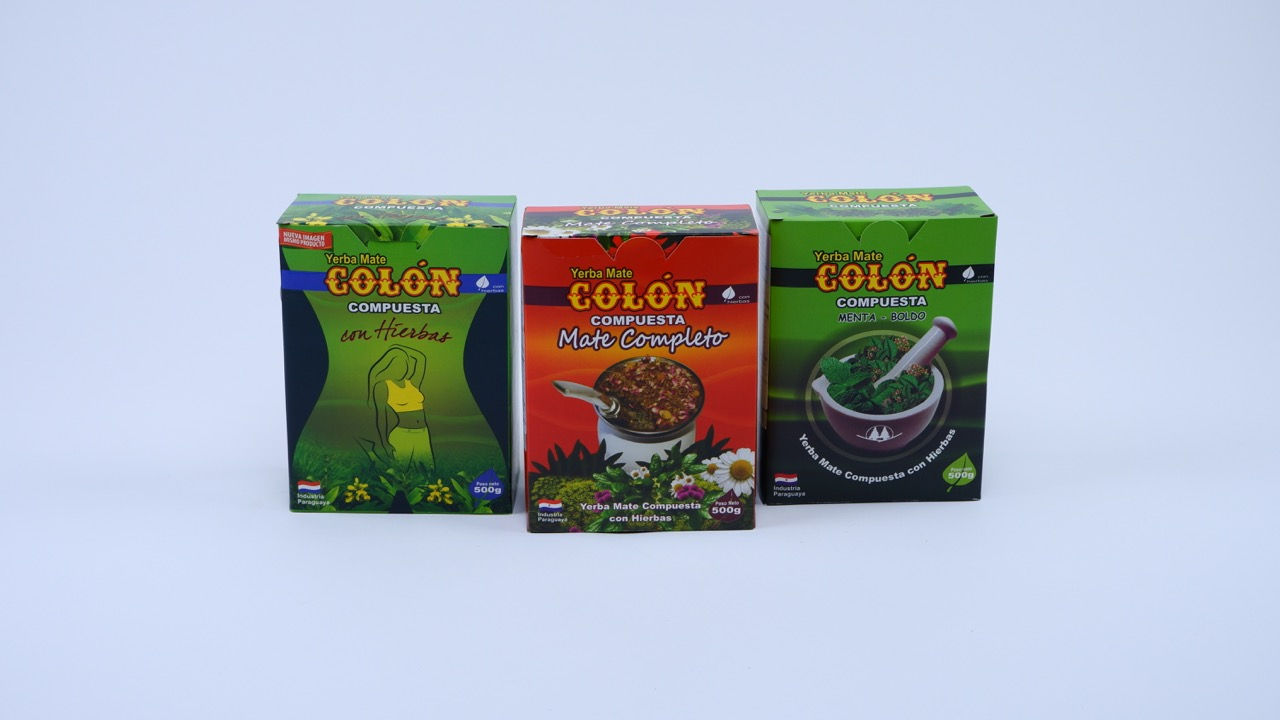 Assorted Colón Yerba Mate Flavours