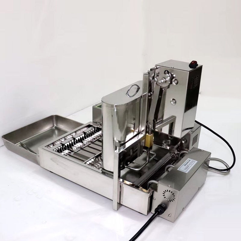 Thumbnail: Multifunctional Mini Fully Automatic Donut Machine Deep Fried Snack Maker Kitche