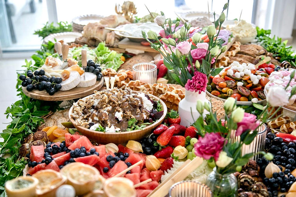 תמונה ממוזערת: Events: Grazing Tables
