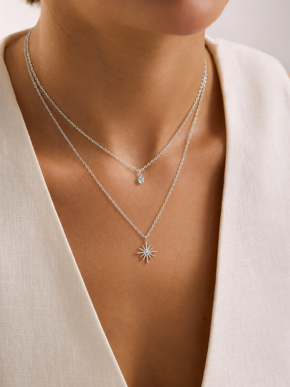 Thumbnail: Celeste Dainty Necklace