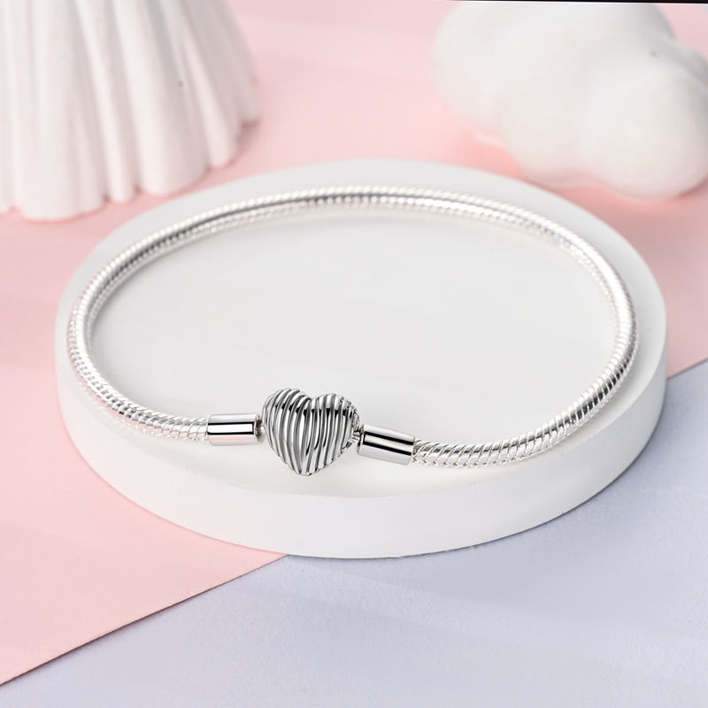 Thumbnail: The Keepsake Silver Bangle