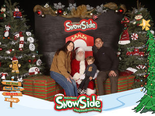 Pictures with Santa - Oceanside, California at Emeralds Isle Golf Course