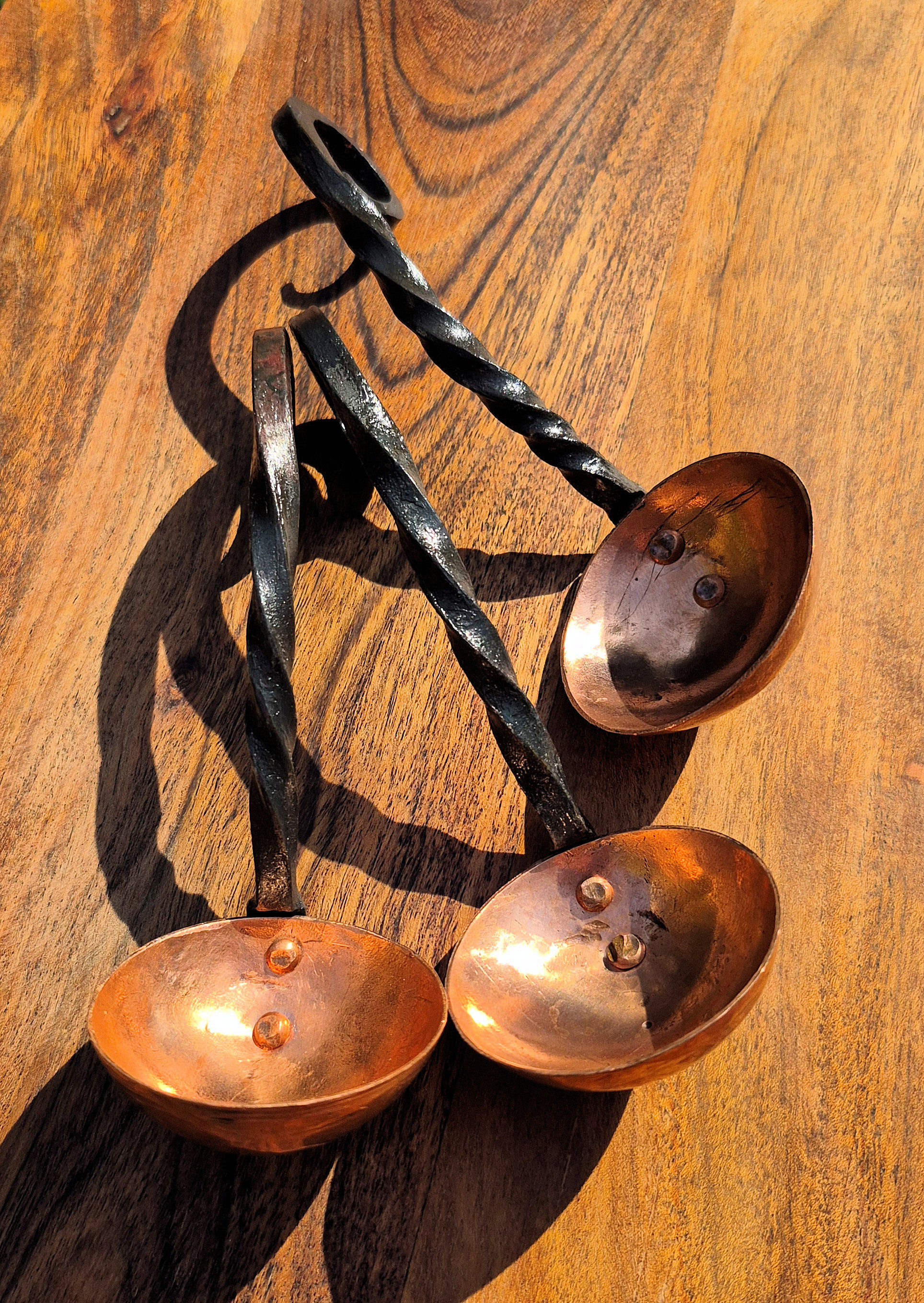 Hand Forged Copper Coffee Scoop