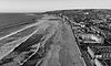 San Diego Beach drone photo