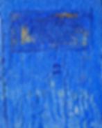 N°658 Fragment bleu 27 x 22 cm 2019