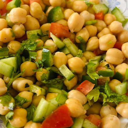 Chickpea salad