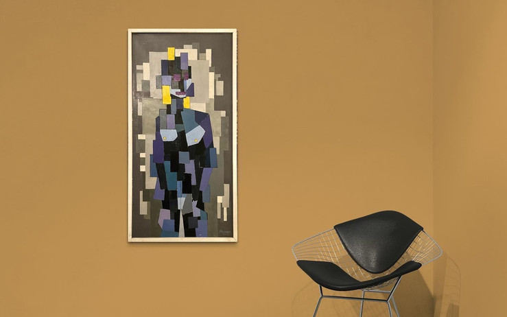 jean marie Planque
Œuvre Personnage féminin cubiste daté de 1970