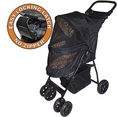 animal print happy trails pet stroller