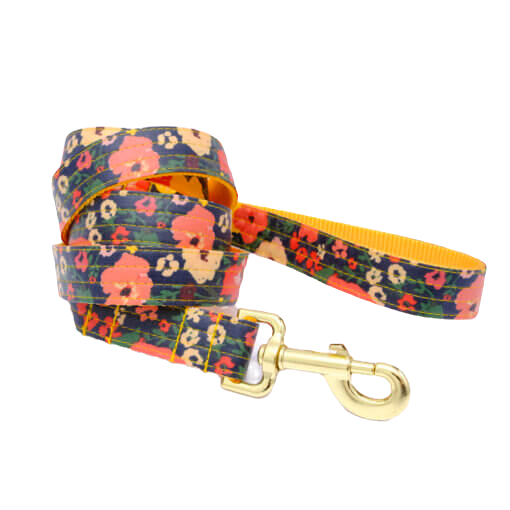 Meadow laminated dog leash