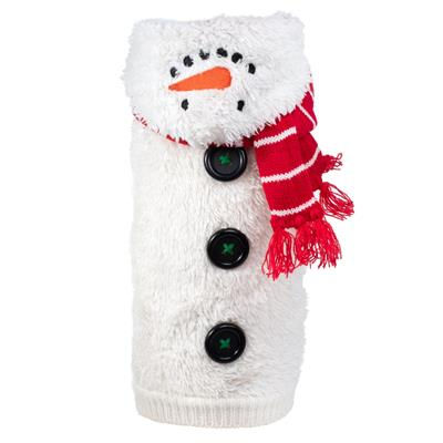 snowman dog hoodie sweater