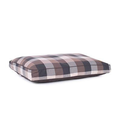 Thumbnail: one of block plaid dog beds