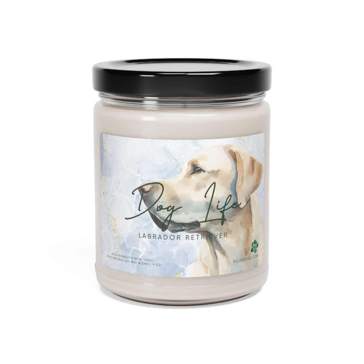 Labrador Retriever candle