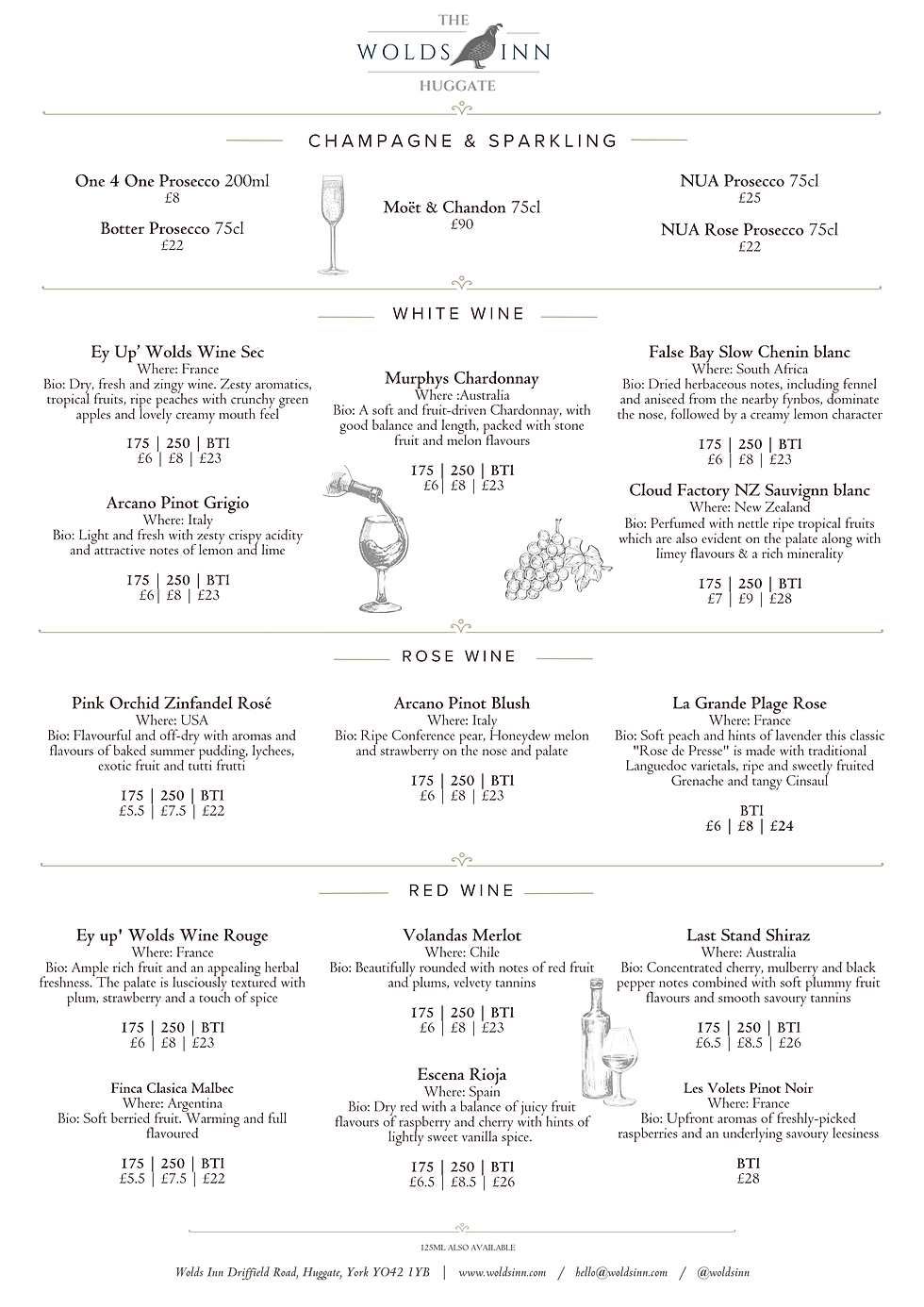Wine List