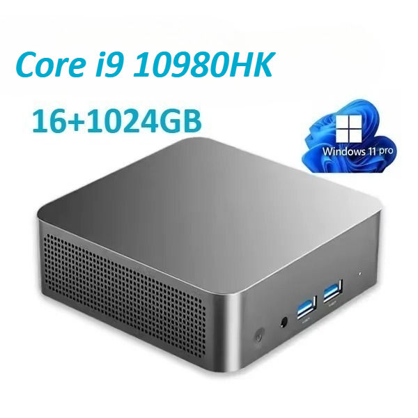 Thumbnail: 2026 MINI PC Windows 11 Pro Core i9 10980HK 32GB RAM 1TB 2TB SSD WIFI 6 BT5.2 4K