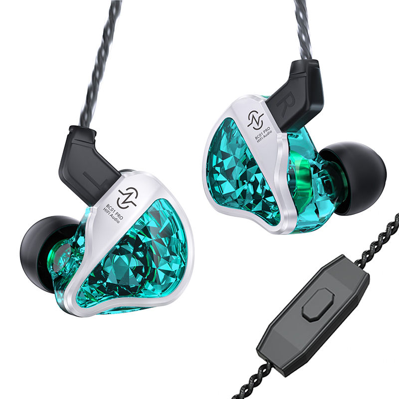 Thumbnail: CCZ Harmony BC01 Pro Customized High-End BA IEM Headphones Excellent Zinc Alloy 