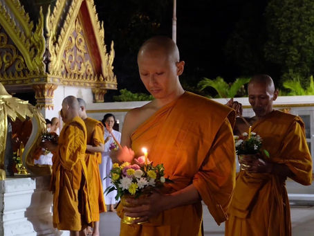 卫塞节(Visakha Bucha Day)活动照片。