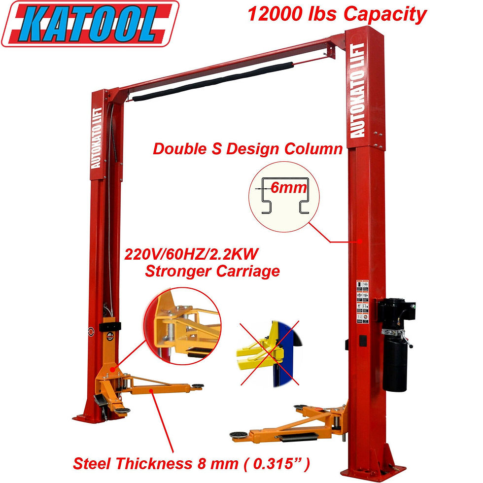 Katool KT-M120 12,000 lbs Two Post Lift