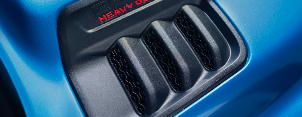 2027 Ram Power Wagon Diesel engine scoops