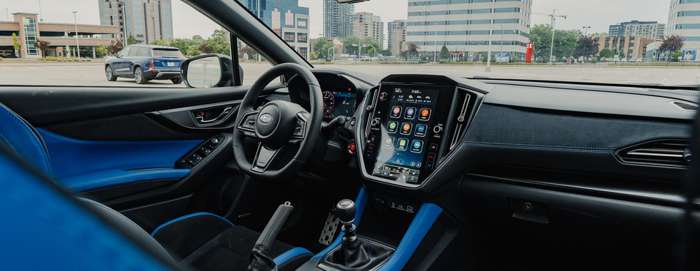 WRX tS interior