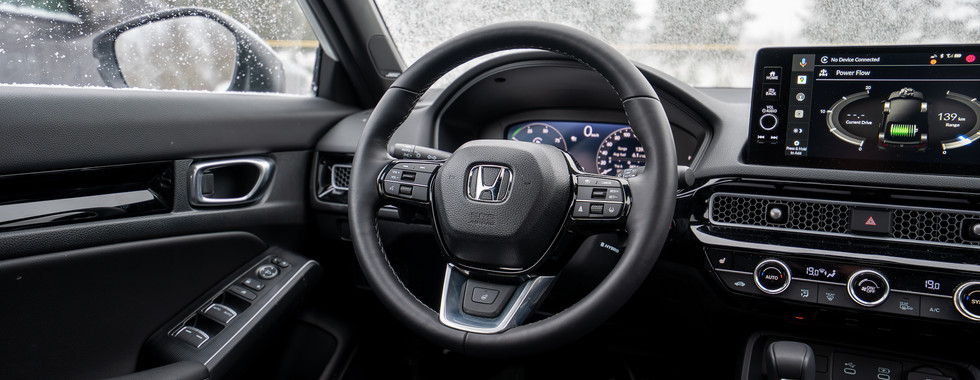 2026 Honda Civic Hybrid Hatchback - steering wheel