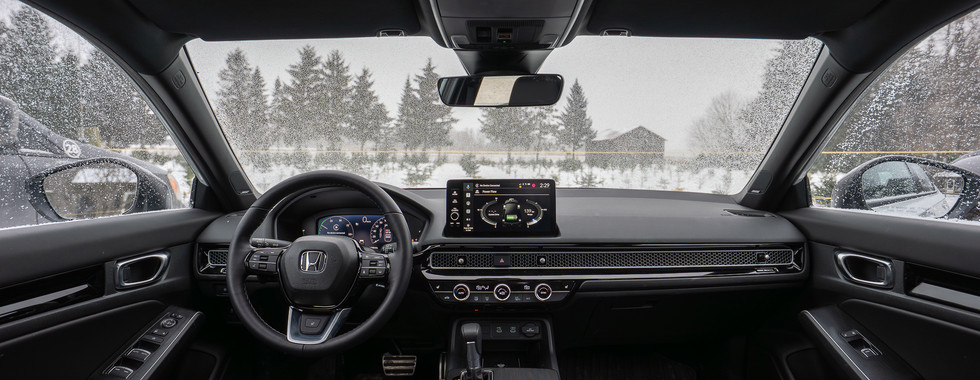 2026 Honda Civic Hybrid Hatchback cockpit