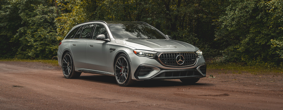 3/4 side profile - 2026 Mercedes-AMG E 53e 4MATIC+