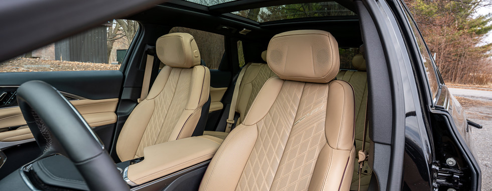 2026 Cadillac Lyriq-V front seats
