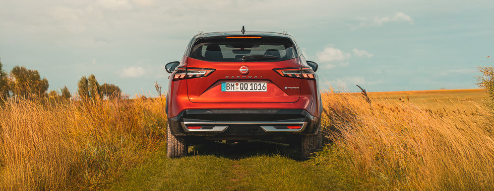 Nissan Qashqai rear profile