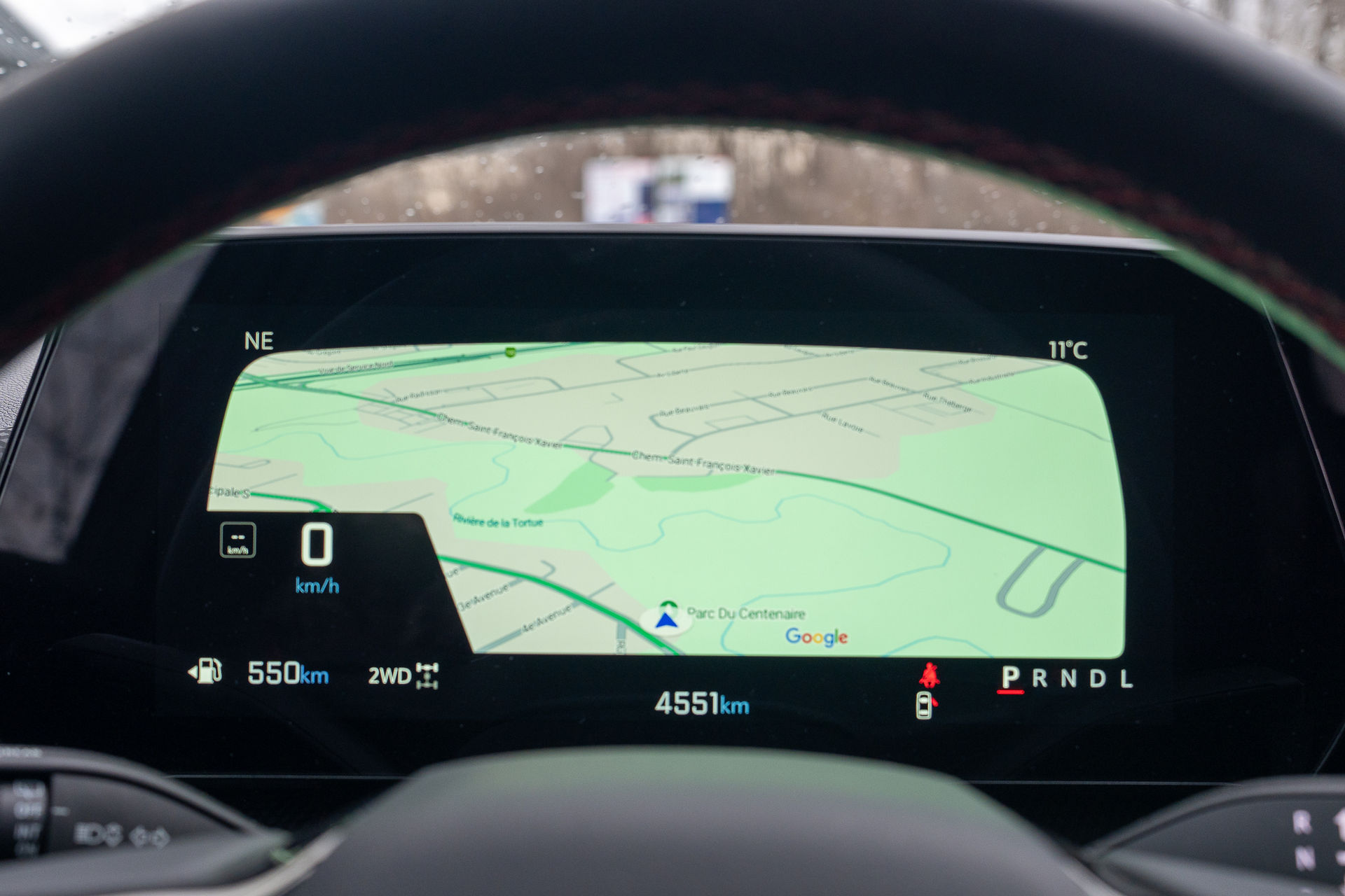 Chevrolet Equinox RS cluster map