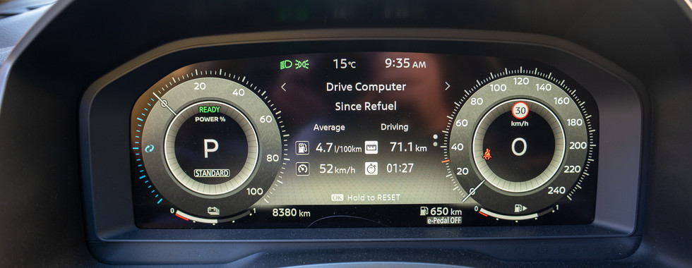 Nissan Qashqai cluster