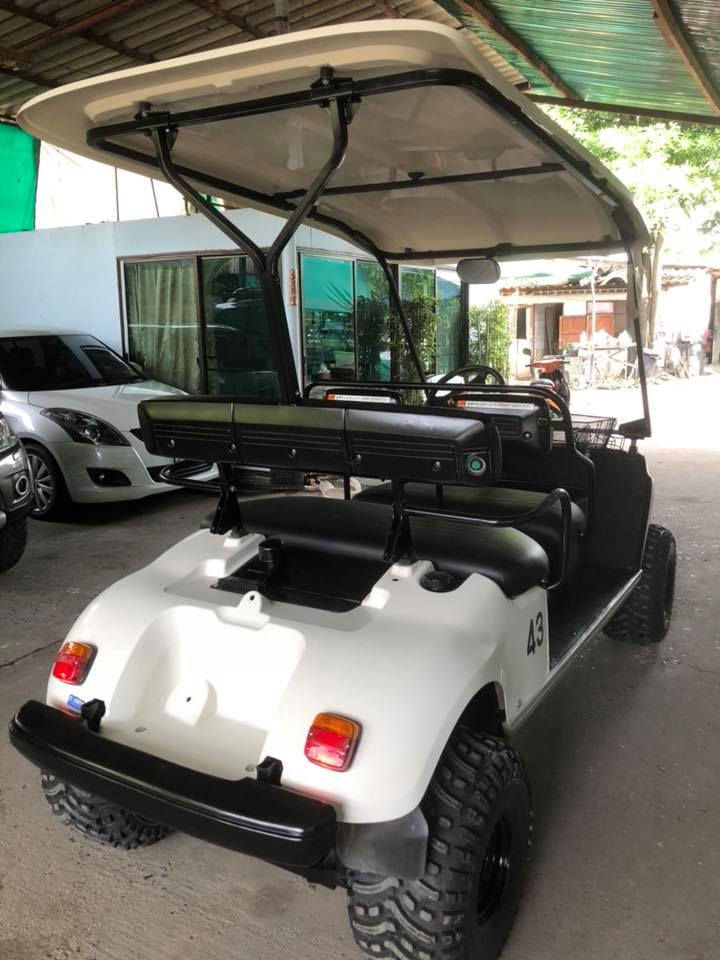 ภาพขนาดย่อ: Golfcart big wheel (original color from Japan). รถกอล์ฟยกสูง สีเดิมจากญี่ปุ่น