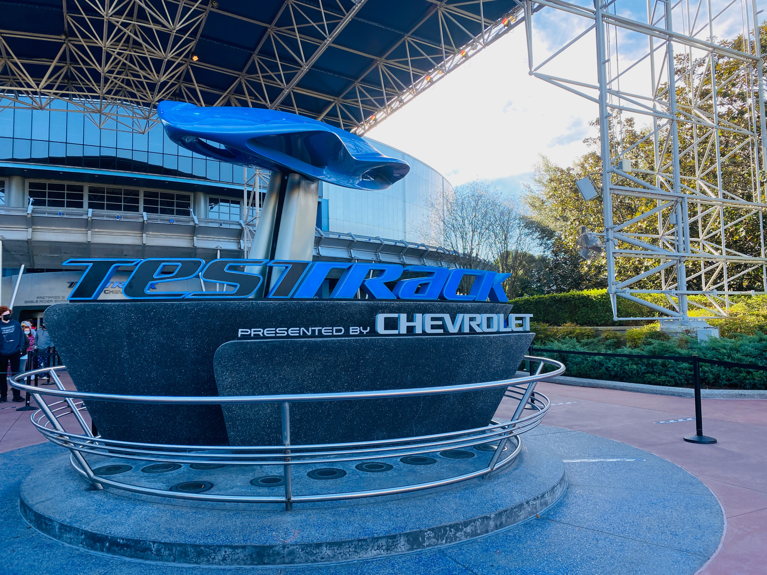 Test Track Queue Travel Journal: Testing My Car at Test Track in Epcot