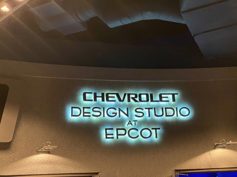 Test Track queue, Epcot, Disney World