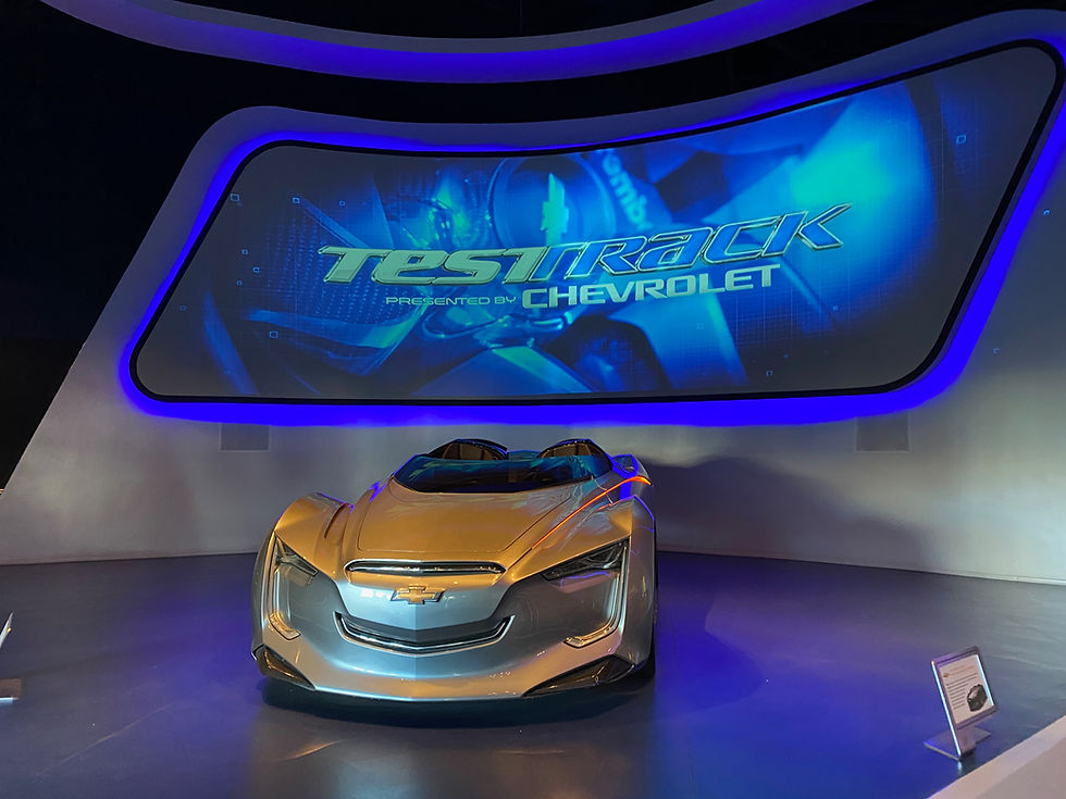 Vehicle at Test Track, Epcot