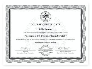 Become a UX Desginer from Scratch Course