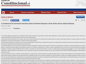 La incidencia de la Convención Americana de Derechos Humanos en materia tributaria
