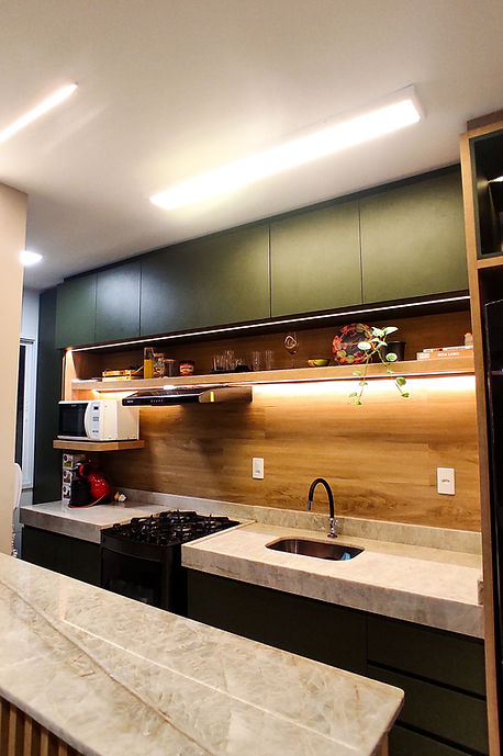 Cozinha Apartamento Cavalcante