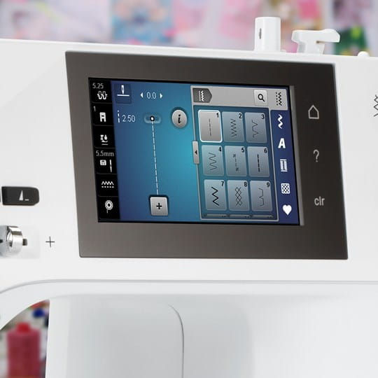 Thumbnail: Bernina 475QE sewing machine
