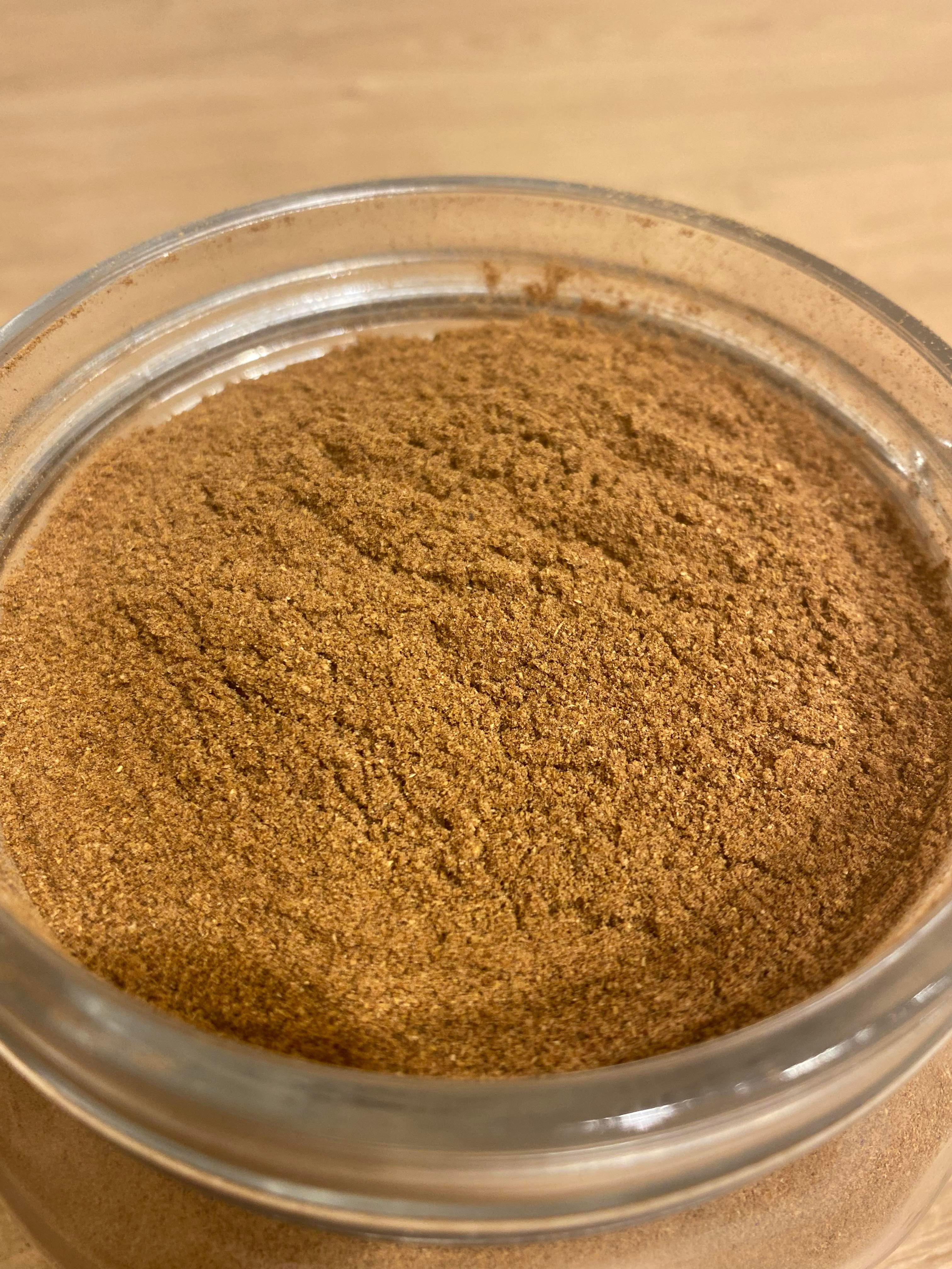 Organic ground mixed spices
