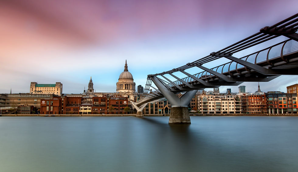 St Paul's and the Millennium Bridge