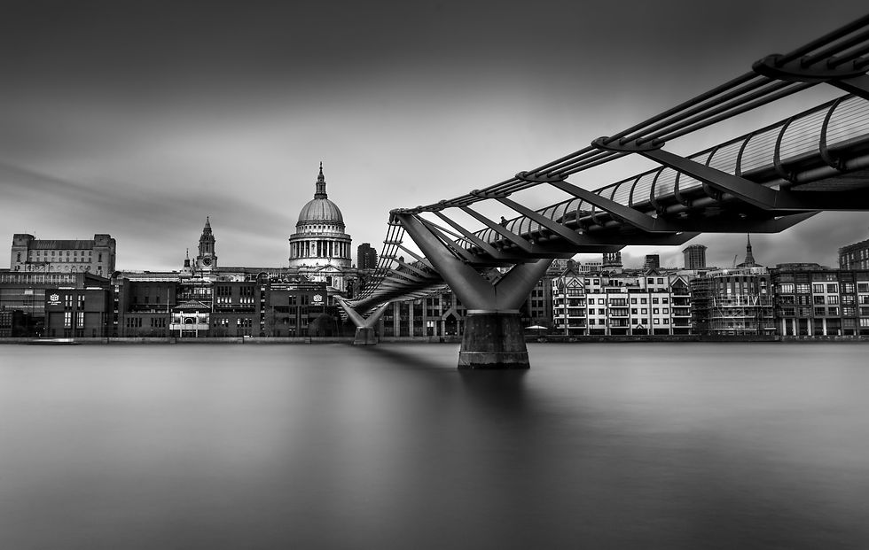 St Paul's and Millennium Bridge