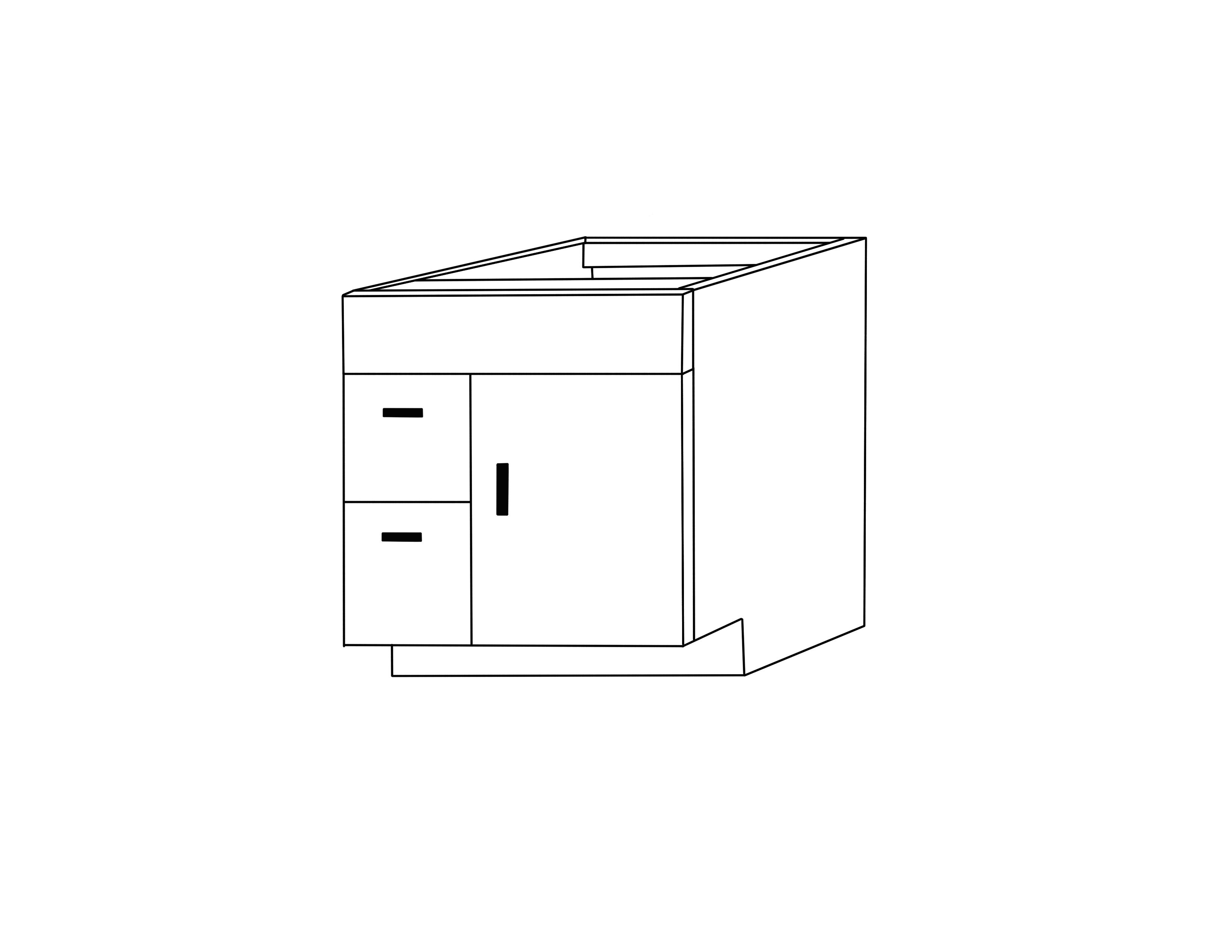 Vanity With Drawer
