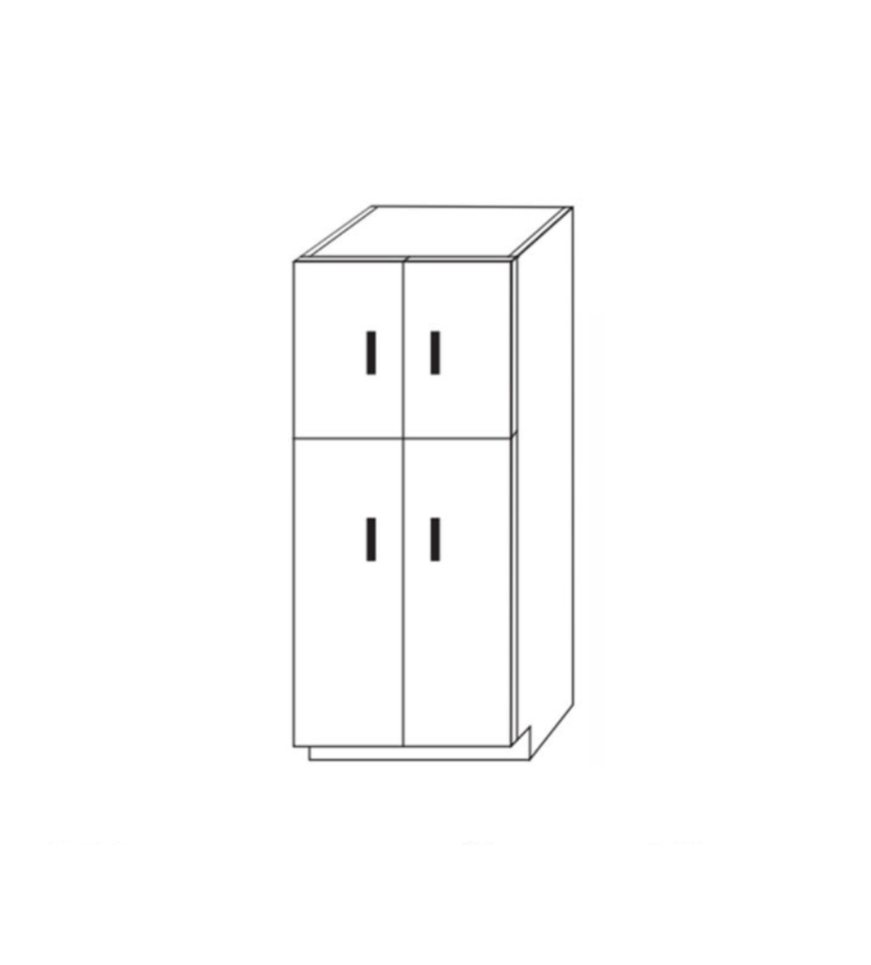 Double Door Pantry Cabinet