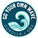 Go Your Own Wave gradient blue logo