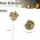Thumbnail: Artificial Golden Roses