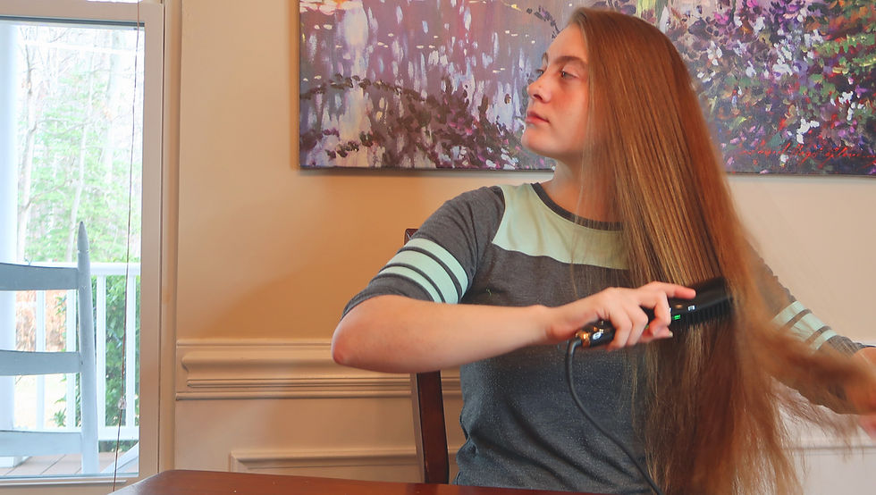 Hair Straightening Brush O'Bella